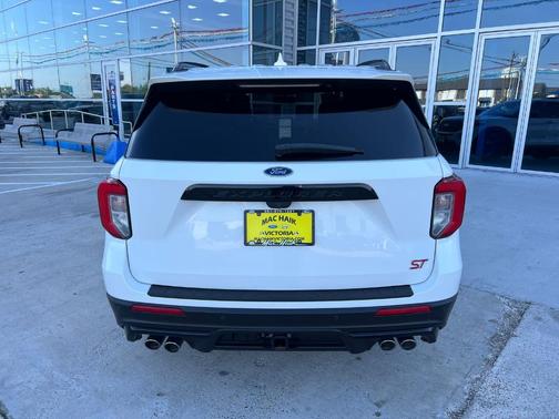 White Metallic 2020 Ford Explorer ST