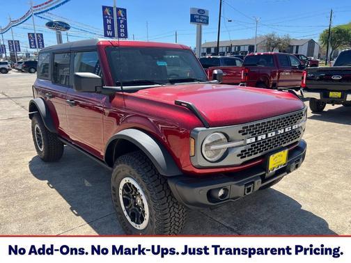 Ruby Red Metallic 2026 Ford Bronco Badlands