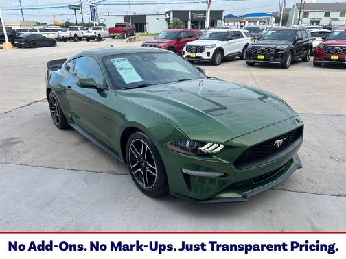 Green Metallic 2022 Ford Mustang EcoBoost Premium