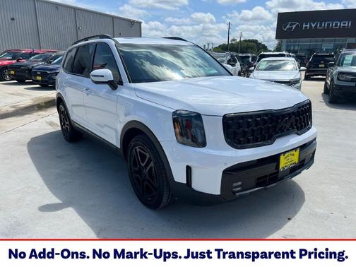 Glacial White Pearl 2025 Kia Telluride SX-Prestige X-Line