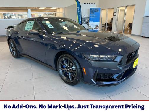 Blue 2026 Ford Mustang Dark Horse