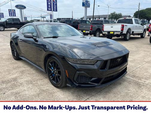 Shadow Black 2024 Ford Mustang GT Premium
