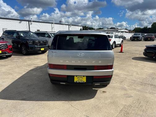 Shimmering Silver 2026 Hyundai SANTA FE HEV SE