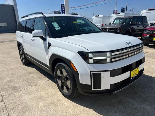 White 2026 Hyundai SANTA FE HEV SEL