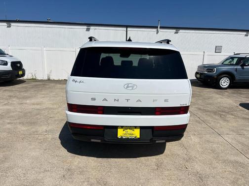 White 2026 Hyundai SANTA FE HEV SEL