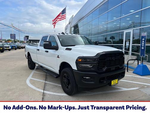 Bright White Clearcoat 2025 RAM 3500 Tradesman