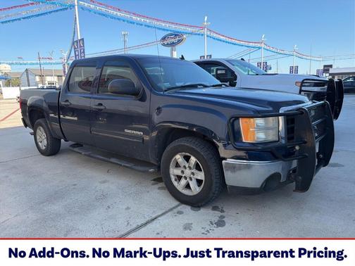 Midnight Blue Metallic 2009 GMC Sierra 1500 SLE