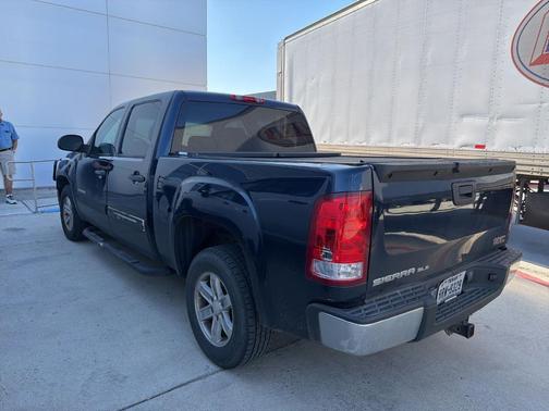 Midnight Blue Metallic 2009 GMC Sierra 1500 SLE