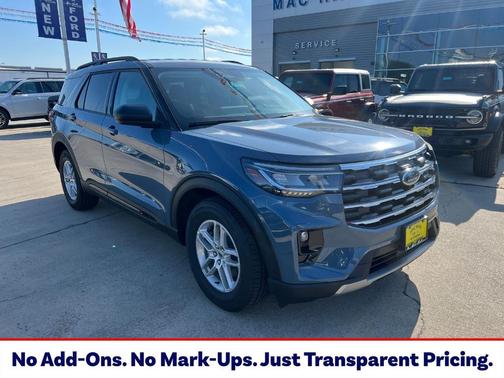 Vapor Blue 2026 Ford Explorer Active