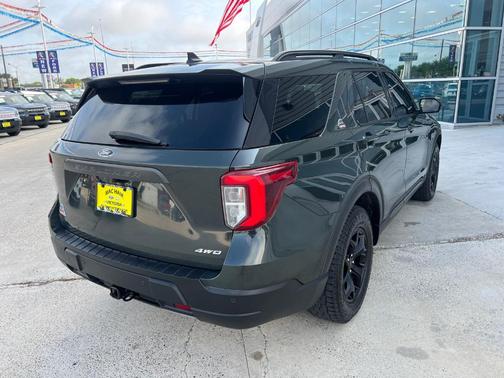 Green Metallic 2021 Ford Explorer Timberline