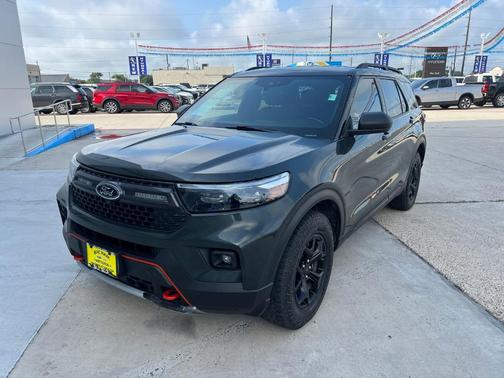 Green Metallic 2021 Ford Explorer Timberline