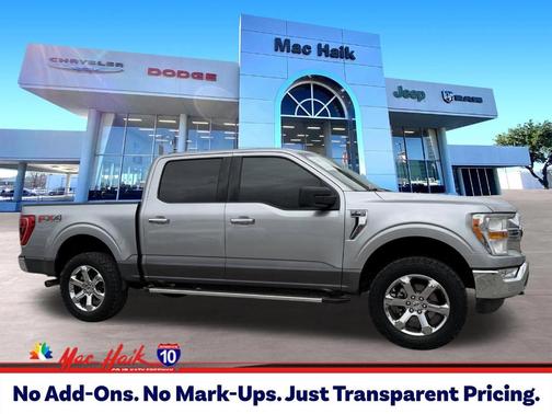 Silver 2022 Ford F-150 XLT
