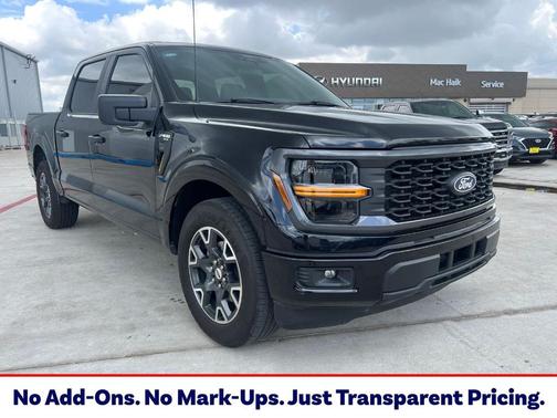 Black Metallic 2024 Ford F-150 STX