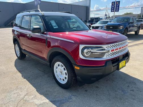 Ruby Red Metallic 2025 Ford Bronco Sport Heritage