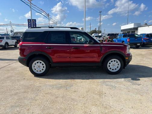 Ruby Red Metallic 2025 Ford Bronco Sport Heritage