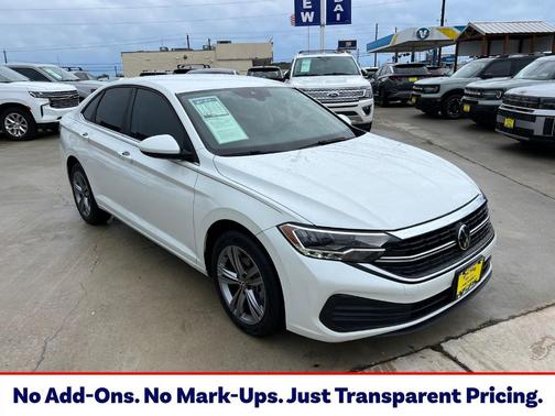 Opal White Pearl Effect 2023 Volkswagen Jetta 1.5T SE