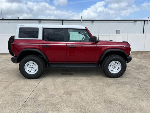 Red 2026 Ford Bronco Heritage Edition