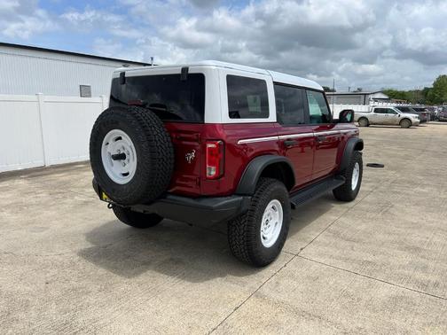 Red 2026 Ford Bronco Heritage Edition