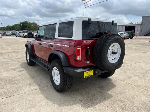 Red 2026 Ford Bronco Heritage Edition