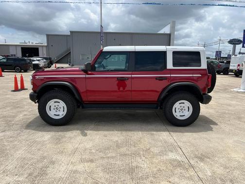 Red 2026 Ford Bronco Heritage Edition