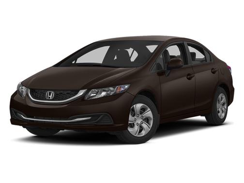 Kona Coffee Metallic 2013 Honda Civic LX