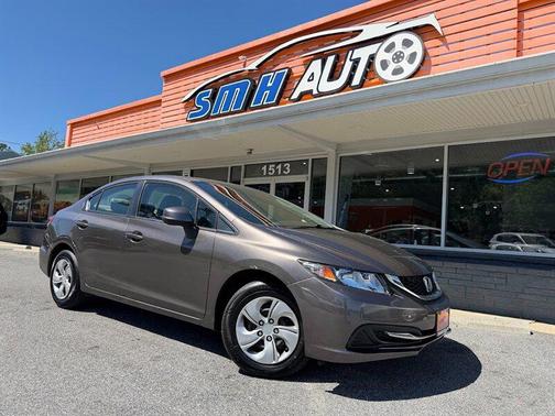 Kona Coffee Metallic 2013 Honda Civic LX