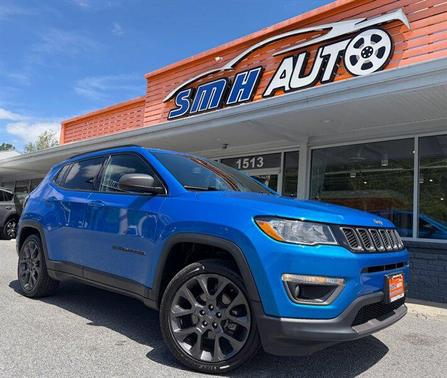 Laser Blue Pearlcoat 2021 Jeep Compass 80th Special Edition
