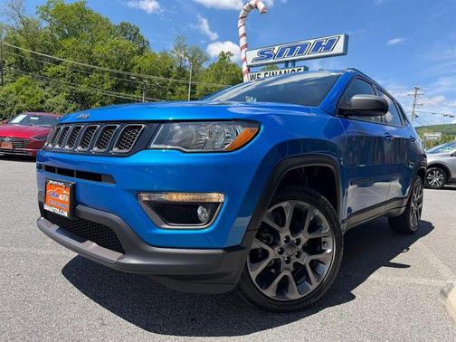 Laser Blue Pearlcoat 2021 Jeep Compass 80th Special Edition