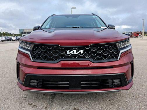 Passion Red Tintcoat 2022 Kia Sorento EX