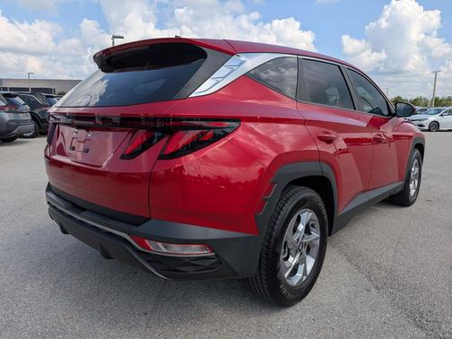 Calypso Red 2022 Hyundai TUCSON SE