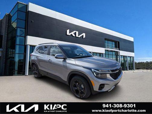 Steel Gray 2026 Kia Seltos EX