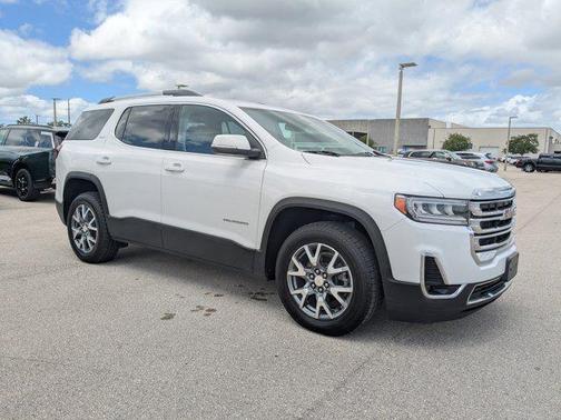 Summit White 2023 GMC Acadia AWD SLT