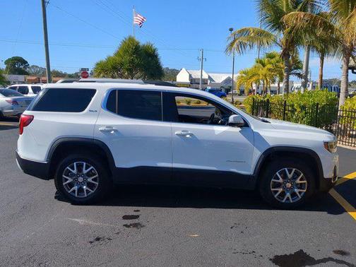 Summit White 2023 GMC Acadia AWD SLT