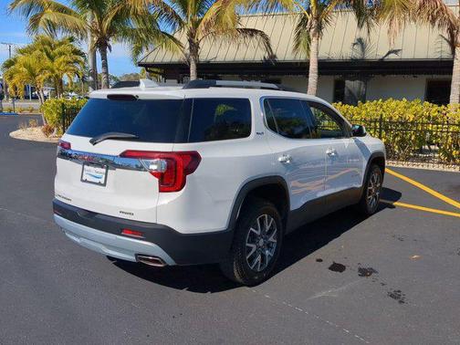 Summit White 2023 GMC Acadia AWD SLT