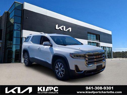 Summit White 2023 GMC Acadia AWD SLT