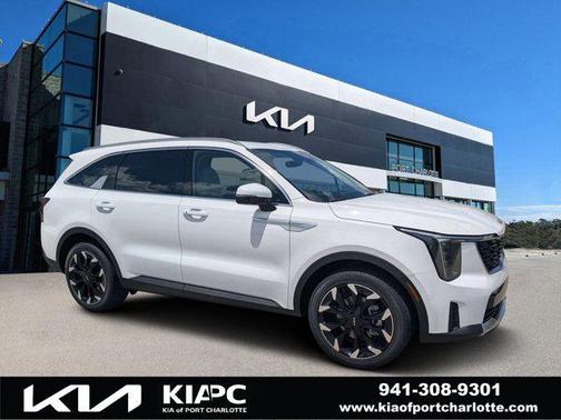 Glacial White Pearl 2026 Kia Sorento EX