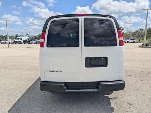 Summit White 2023 Chevrolet Express 3500 RWD 3500 Extended Wheelbase LS