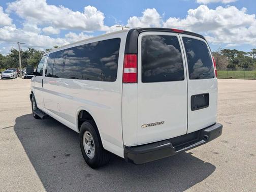 Summit White 2023 Chevrolet Express 3500 RWD 3500 Extended Wheelbase LS