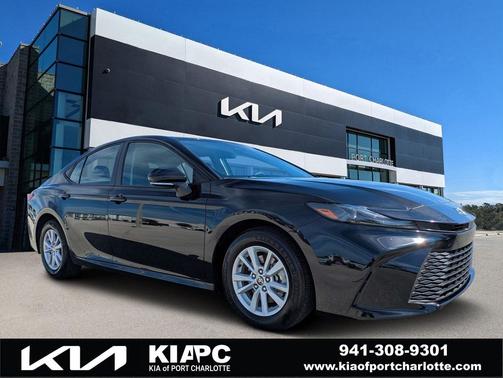 Midnight Black Metallic 2026 Toyota Camry LE