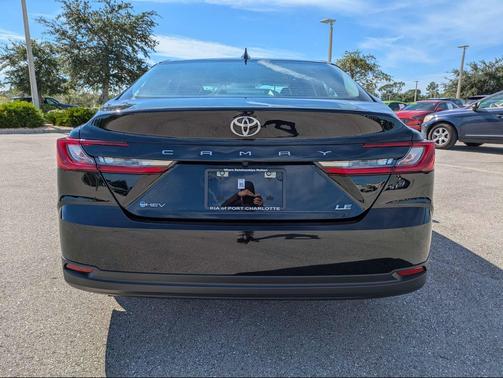 Midnight Black Metallic 2026 Toyota Camry LE