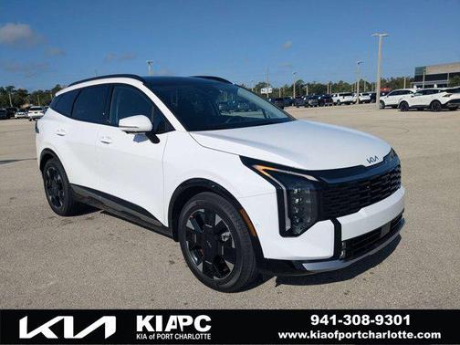 Glacial White Pearl 2026 Kia Sportage SX-Prestige