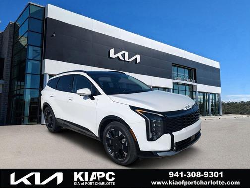 Glacial White Pearl 2026 Kia Sportage SX-Prestige