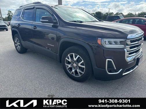 Red Mahogany Metallic 2021 GMC Acadia AWD SLT