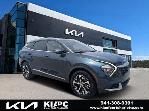 Vesta Blue 2023 Kia Sportage Hybrid EX