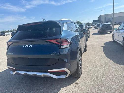 Vesta Blue 2023 Kia Sportage Hybrid EX