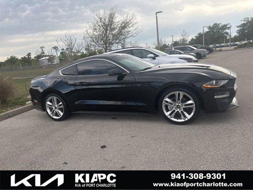 Shadow Black 2020 Ford Mustang EcoBoost Premium