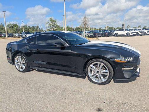 Shadow Black 2020 Ford Mustang EcoBoost Premium