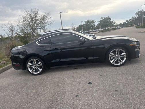 Shadow Black 2020 Ford Mustang EcoBoost Premium