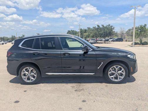 Black Sapphire Metallic 2022 BMW X3 sDrive30i