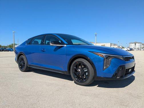 Wave Blue 2026 Kia K4 GT-Line Turbo